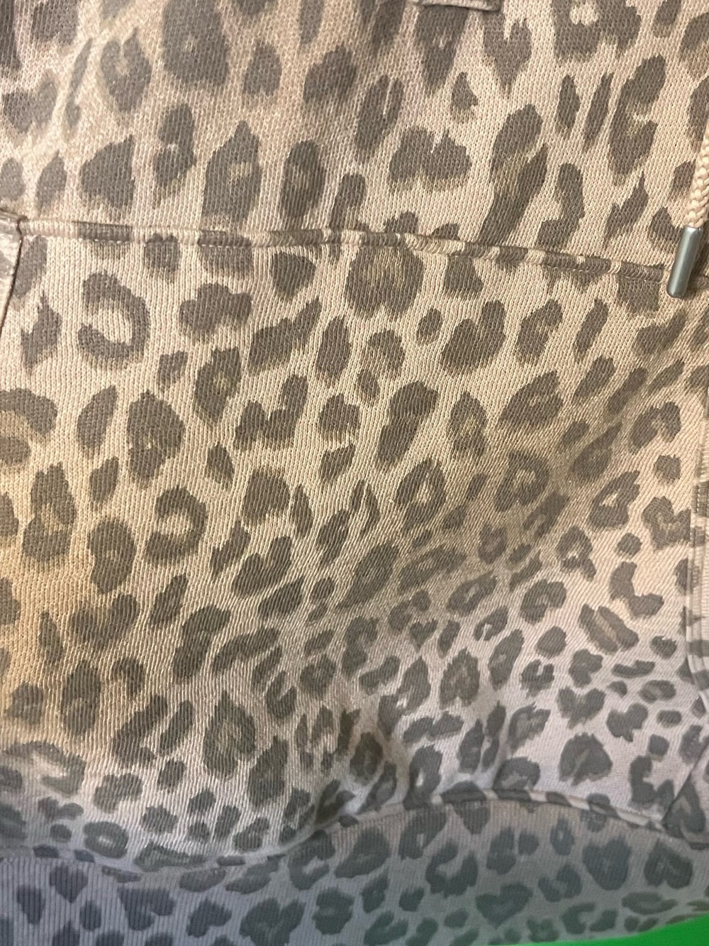 Victoria's Secret Tan and Brown Leopard Print Jacket